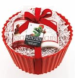 Upper Canada Soap & Candle Kitchen Salad Bowl Gift Set with Hand Wash and Hand Lotion, Gala Apple with Cinnamon