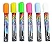 FlashingBoards Fluorescent Marker Pen 6 Colors/Set for LED Writing Menu Board (B10100006-01)