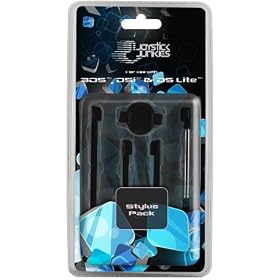 EXSPECT JOYSTICK JUNKIES NINTENDO 3DS STYLUS PACK [CARDBOARD PACKAGING]