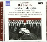 Leonardo Balada: La Muerte de Colón