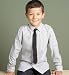 (Parent_T873648A) Autograph Pure Cotton Stripe Shirt & Tie Set in Miscellaneous