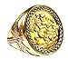 9ct Gold Rhodium Plated Diamond Set St.George With Union Jack Shoulders Ring