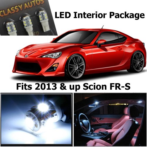 Classy Autos Scion FRS FR-S WHITE Interior LED Package (2 Pieces)
