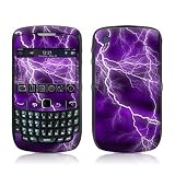 Apocalypse Violet Purple Lightning Design Skin Decal Sticker for Blackberry Curve 8500 8520 8530 Cell Phone