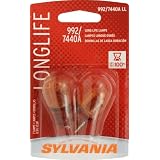 Sylvania 992 7440A LL Amber Long Life Auxiliary Lamp, Pack of 2 by Sylvania