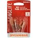 Sylvania 992/7440A LL Long Life Miniature Lamp (Amber), (Pack of 2)