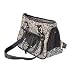 Designer Bag Dog Carrier - Black - Small