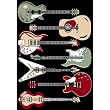 Home Dynamix Area: Zone Rug: 7521: Guitar Rug 5' 3x7' 5
