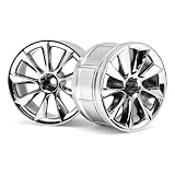 33463 LP32 Wheel ATG RS8 Chrome (2) by Thunder Tiger