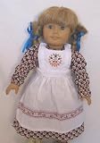 Baking Outfit Dress with Apron Fits American Girl 18