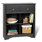 IMAGE OF Prepac Sonoma Black Buffet / Console Table
