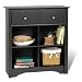 Prepac Sonoma Black Buffet / Console Table