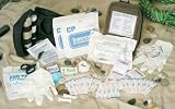 Fully Stocked Tactical Trauma First Aid Kit MOLLE Strap