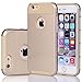 iPhone 6 Plus Protective Case, Lumsing? Hard Soft Rubber Hybrid Shockproof Impact Rugged Armor Defender Case Protective Cover for Apple iPhone 6 Plus (5.5 inch Screen) with Screen Protector (2 in 1/Gold&Gold)