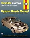 Hyundai Elantra: 1996 thru 2010 (Haynes Repair Manual)