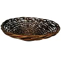 Large Round Willow Bowl- Stained/Waxed