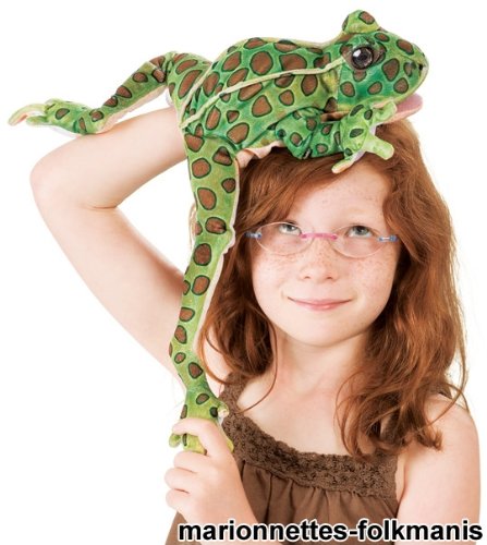 Childrens Toyshop  Toys : Leopard Frog Puppet
