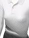 Womens Cool Max Fabric Sporty Design Printed Polo T-Shirt Black XXXL