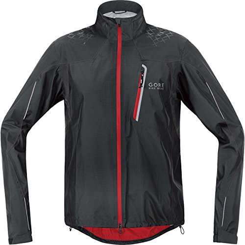 Gore Bike Wear Men's AlpX 2.0 GoreTex Active Shell Jacket BlackRed