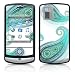 Azure Design Protective Skin Decal Sticker Cover for LG Shine CU720 Cell Phone