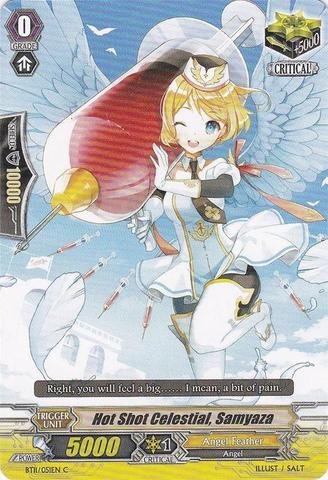 Cardfight!! Vanguard TCG - Hot Shot Celestial Samyaza (BT11/051) - Seal Dragons Unleashed
