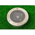 4er Set Solar Bodenstrahler mit 1 LED Aluminium Solarlampe