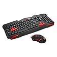 Redragon S101 VAJRA USB Gaming Keyboard, CENTROPHORUS USB Gaming Mouse, Keyboard Set
