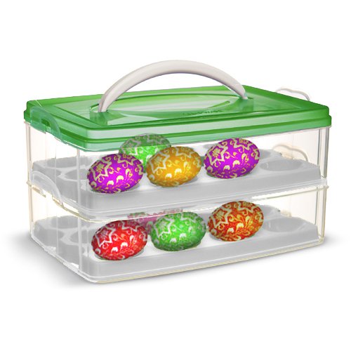 Childrens Toyshop  Kitchen & Housewares : STACK N SNAP DEVILED EGG CARRIER