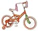 Sporting Goods : Kent Girls 16" New Sensation Bike, Orange and Green