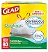 Glad Odorshield Tall Kitchen Drawstring Fresh Clean Trash Bags, 80 Count