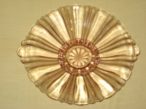 Vintage Anchor Hocking - Old Café Pink Depression Glass - 8