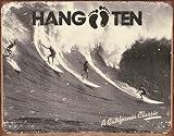 Hang Ten - California Classic Metal Tin Sign 16"W x 12.5"H