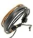 Neptune Giftware Black Leather Double Strap Men's Bracelet