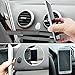 Aubaddy Ring Hook Bracket Sticky Replacement for Car Phone Mount Homes Offices and more (4pcs - Black)