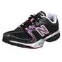New Balance Women's WR805 Running Shoe,Black/Pink,6 B