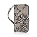 Lucid 3 Wallet Case, MPERO FLEX FLIP Wallet Cover for Lucid 3 VS876 - Black Lace
