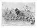 Historic Print (L): The army of General Fremont crossing the north fork of the Shenandoah at Mt. Jackson--Pu