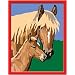 Ravensburger 27858 - Haflinger Kuss - Malen nach Zahlen, 13 x 18 cm