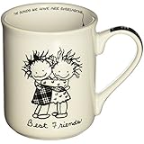 Enesco Children of the Inner Light Best Friends Mug, 4-1/4-Inch