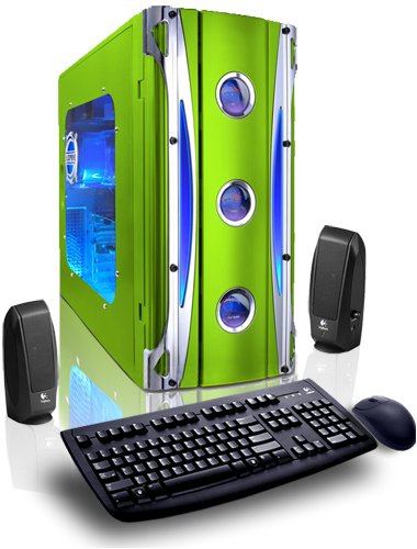 51Y gaD kiL CybertronPC PCXCR4000GNL Green AMD Athlon 64 X2 4000+