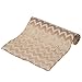 SL crafts Chevron Natural Hessian Burlap Table Runner 12 x 118