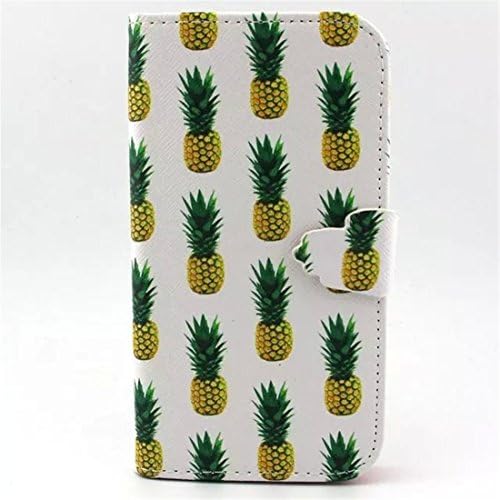 S4 Case, Galaxy S4 Case,Yourfairy [Stand Feature] Case Wallet [Wallet S] Premium Wallet Case Flip Cover for Samsung Galaxy S4 i9500 Case(Pineapple),Sent Stylus Pen