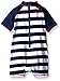 Wippette Girls' Baby Boys Stripe with Crab 1 Piece Swim