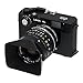 Fotodiox Lens Mount Adapter, Leica R Lens to Leica M Adapter, fits Leica M-Monochrome, M8.2, M9, M9-P, M10 and Ricoh GXR mount A12