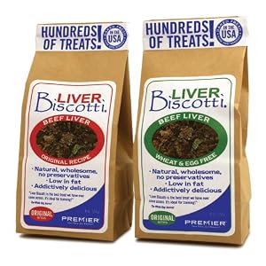 Click to buy Dog Training Treats: Premier Liver Biscotti Dog Treats from Amazon!