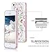 FYY iPhone SE Case, [Colorful Series][Slim Fit] Clear Case with Design for iPhone SE/5S/5 Fashion-5