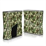 Woodland Camo Design Protector Skin Decal Sticker for Xbox 360 S Game Console Full Body