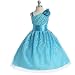 Girls Turquoise Sparkle Easter Pageant Dress 12