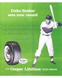 L A Dodgers Duke snyder poster