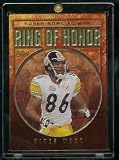 2006 Topps Hines Ward Pittsburgh Steelers "Ring of Honor" Limited Edition SuperBowl MVP Football Card - Mint Condition - Shipped In Protective ScrewDown Display Case!